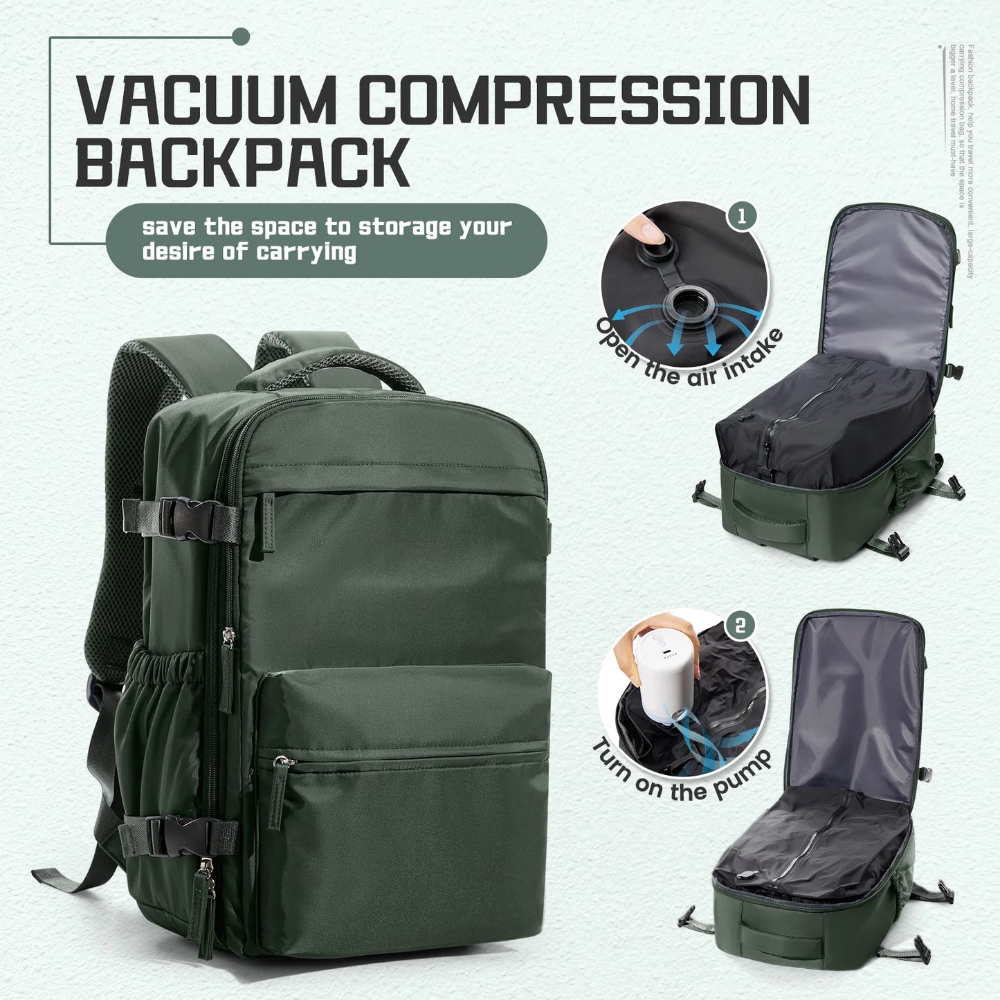 Ultimate Travel Compression Backpack™